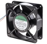 Sunon Axial Fan, 12 V dc, DC Operation, 60.6cfm, 14.4W, 1.38A Max, IP20, 60 x 60 x 38mm