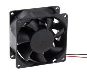 Sunon PMD Series Axial Fan, 24 V dc, DC Operation, 143m³/h, 9.6W, 400mA Max, 80 x 80 x 38mm